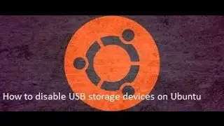 How to disable USB storage devices on Ubuntu