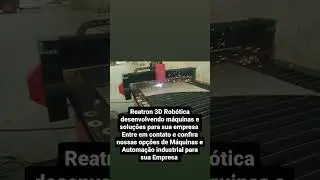 Fabricação de máquinas Robotizadas CNC Router e CNC Plasma Somos Especialistas em Projetos