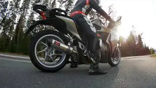 Honda VFR1200F Black Widow Exhaust Sound