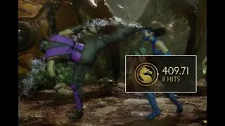 Mortal Kombat 11 - Shang Tsung 409 damage Easy Kombo (No Fatal Blow)