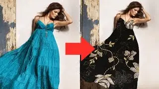 Adobe Photoshop CS6 Tutorials: Change Dress / Cloth