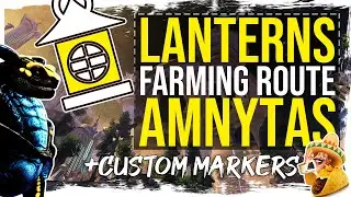 Guild Wars 2 - Amnytas - Lantern Farm with Custom Markers