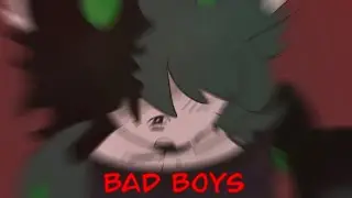 FW) Bad boys! Bad boys! What cha gonna do? Can't run away from them! (meme/trend) (gacha + art)