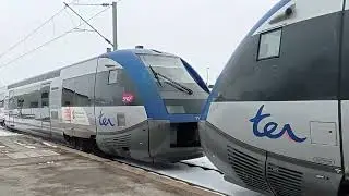 Un ater en gare de Pontarlier