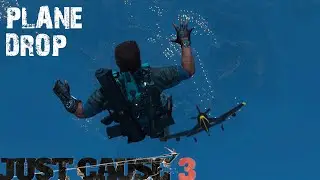 Plane Drop.. & Catch - JC3 Gameplay