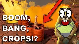 We BLEW UP the Land to Grow More Food in Timberborn!