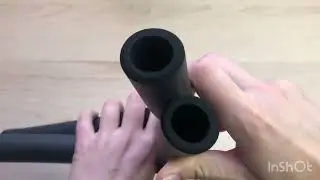 Гріпси паралонові довгі чорні 1911