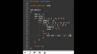 Print Pascal Triangle using 1D array