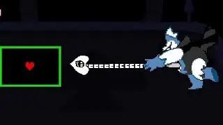 Deltarune but Kris is Bleeding Mod (King Fight)