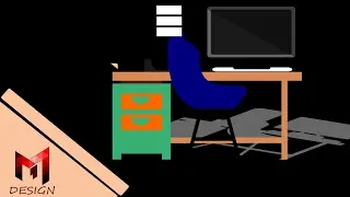 tutorial inkscape - office flat design