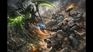 Friday Night Fracas -Necrons vs Space Wolves