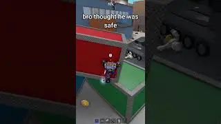 he thought he was safe 🤣
