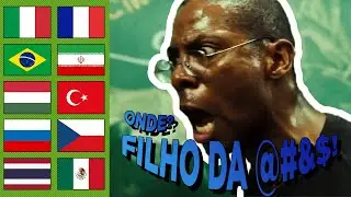 MATHIAS VS MACONHEIRO EM VÁRIOS IDIOMAS - TROPA DE ELITE