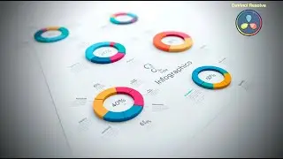 DaVinci Resolve: Circular Infographic