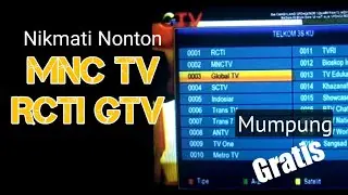 Gratis!! Frekuensi MNC TV RCTI GTV Telkom 3S