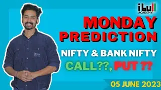 Nifty prediction & BankNifty Analysis for Monday | Nifty & BankNifty prediction for 05-June-23