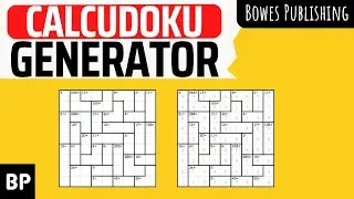 How To Use The Calcudoku Generator