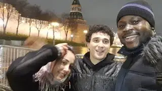 Lost in Moscow - Walking  The Park zaryadye, Moscow River, Metro Kitay-Gorod - Moscow Night life