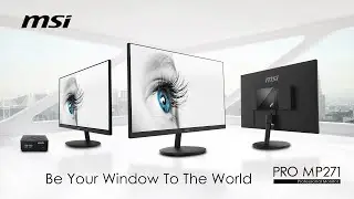 PRO MP271 | Professional Monitor | Low Blue Light & Flicker Free | MSI Indonesia