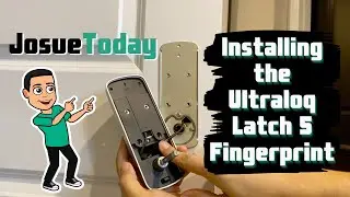 Installing the Ultraloq Latch 5 Fingerprint Smart Lock