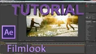 Basic Filmlook TUTORIAL - After Effects (Vignettierung, Farbkorrektur) [Full HD]
