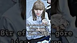 Bir efsaneye göre Lisayı seven çıtırlar kanala abone oluyormuş🙈🌸 #lisa #shorts #sadd_97