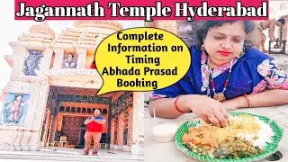 Jagannath Temple Hyderabad IDA Bollaram/Complete information on Timing,Abhada Booking procedure