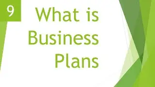 What is Business Plans - IGCSE Business Studies