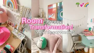Room transformation| preppy/aesthetic