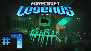 Minecraft Legends. Часть 7. Уничтожаем орду Споры.