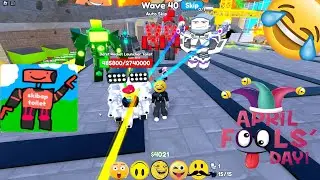 April Fools Event Toilet Tower Defense