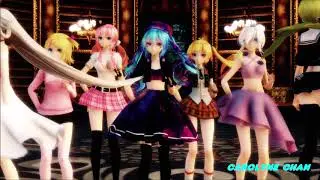 [MMD][RIN,MIKU,IA,LUKA,GUMI,HAKU,TETO,NERU,YUKARI] TT