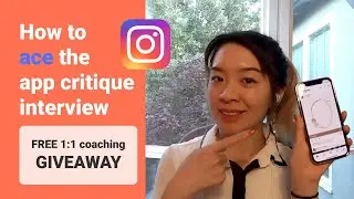 How to ACE the App Critique Design Interview | Instagram
