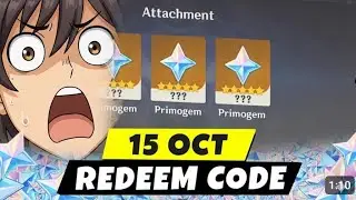 🎁 NEW Genshin Impact Redeem Codes – 15 octumber 2025!claim free PROMOGEMS😋