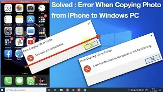 SOLVED: The Device is Unreachable When Copying Files From iPhone 11/X/XR/SE 2nd  to Windows PC