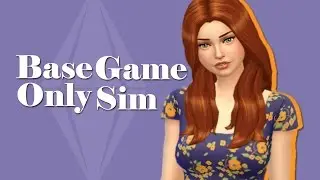 The Sims 4 | CAS: Base Game Only Sim