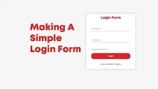 How to make a Login Form | CSS ONLY