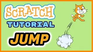How to code THE SIMPLEST JUMP in Scratch 3.0 | Jumping Effect | Simple Game | Tutorial