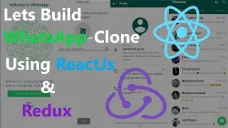 WhatsApp Clone using Reactjs & Redux.