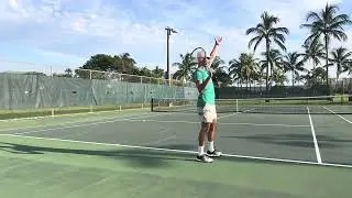 How To Hit An Abbreviated Serve: The Abbreviated Tennis Serve