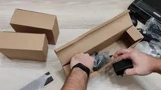 Hiseeu  NVR Wi-Fi комплект с поворотным экраном - распаковка.