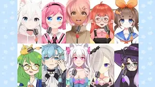 🍥VTuber🍥 (CURSED) CATGIRL AND FRIEMDS DRUNK AMONG US COLLAB