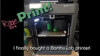 I finally bought a Bambu Printer!