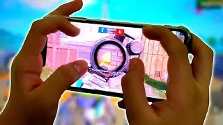 IPHONE 10 XS MAX PUBG HANDCAM GAMEPLAY | 4 FINGERS CLAW + FULL GYRO | PUBG MOBILE