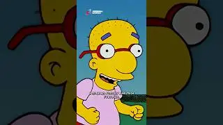 Лысый Михалыч, ещё и любитель подчиняться😐 #симпсоны #simpsons #shorts