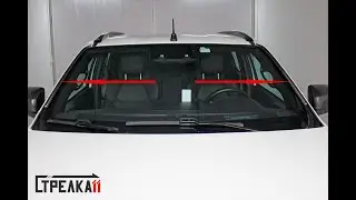 Дефлектор лобового стекла Стрелка-2 - ISUZU D-MAX (III) с 2020г.в. - strelka11.ru