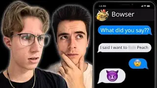 WE SPOKE TO SUPER MARIO CHARACTERS! Ft. @EliTurp