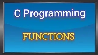 Functions in C : 1.Library/ Built-in Function   2.User-defined Function