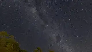 Time-lapse da Região Sul do Céu - Rio Quente, Goiás.