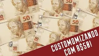 Customizando a moto com R$50?!
